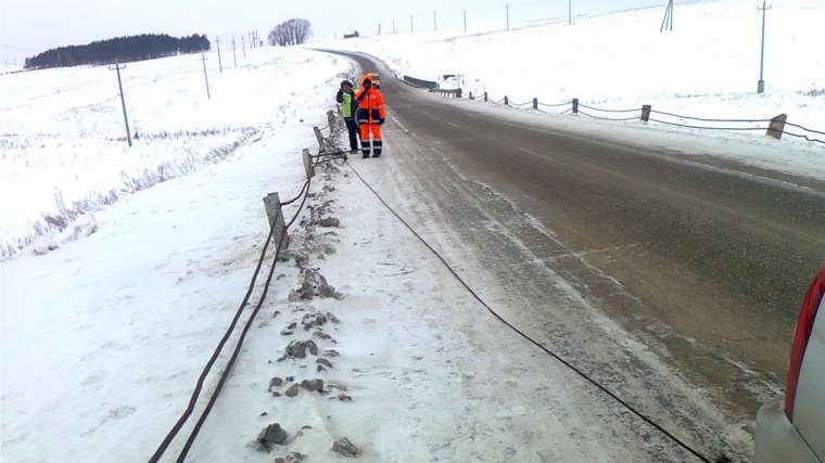 Янтиковский район: вопросам зимнего содержания автомобильных дорог уделяется особое внимание
