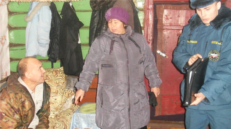 Рейд по профилактике правонарушений и противопожарной безопасности в Янгличском сельском поселении