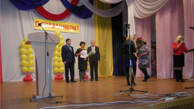 Заведующий ветучастком Урмарского района отмечена на празднике, посвященном Дню работника сельского хозяйства