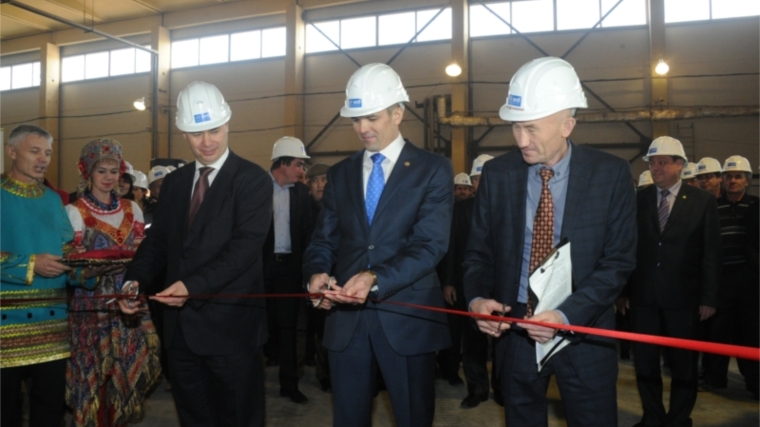 В Новочебоксарске состоялось открытие завода по производству клинкерной плитки