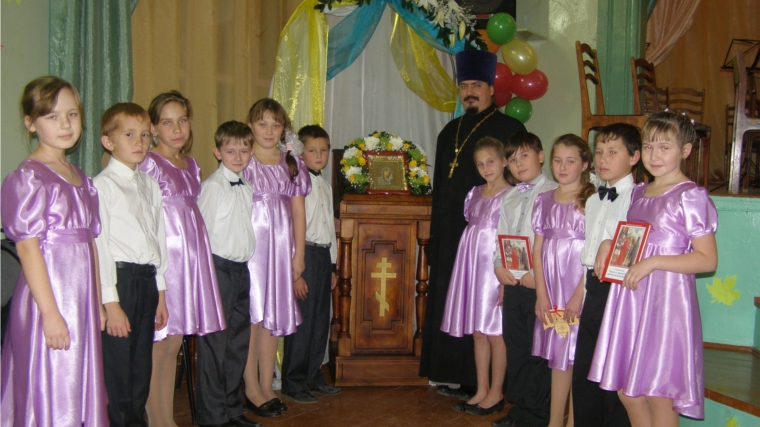 Участие учащихся Красночетайской школы в осеннем балу православной молодежи