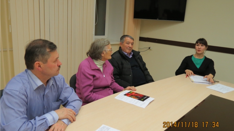 В рамках Единого информационного дня состоялась встреча с ТОСами Ленинского района г. Чебоксары