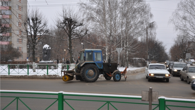 Об уборке снега по городу Новочебоксарск