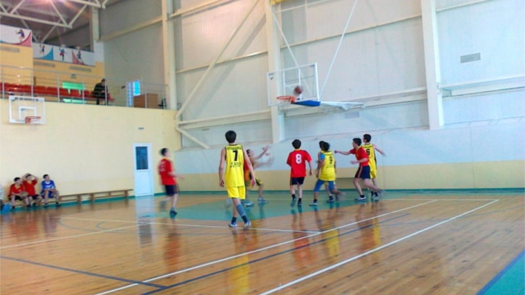 Баскетбол среди средних школ Канашского района