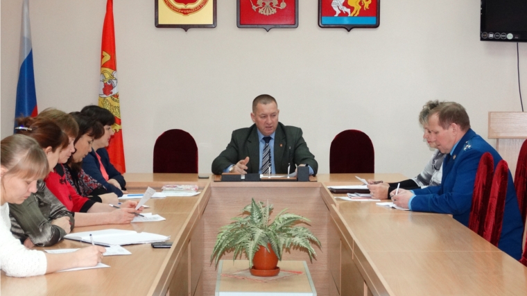 Состоялось заседание комиссии по повышению устойчивости социально-экономического развития Красночетайского района