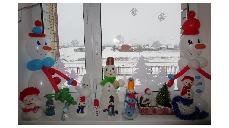 _МБДОУ &quot;Детский сад&quot;Шевле&quot; в преддверии Нового года открылась выставка «Парад Снеговиков – 2015»