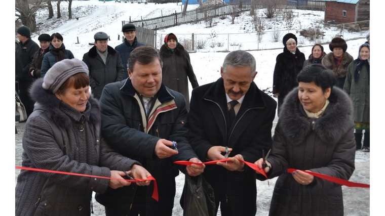В Янтиковском районе открылись два новых фельдшерско-акушерских пункта