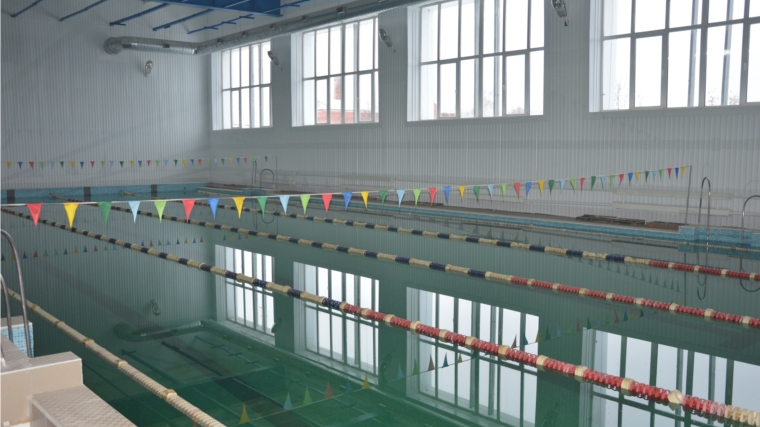 В Алатыре после капитального ремонта открылся плавательный бассейн физкультурно-спортивного комплекса