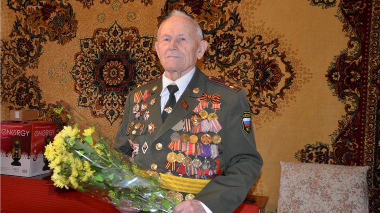 90-летие ветерана Великой Отечественной войны совпало с празднованием Нового 2015 года