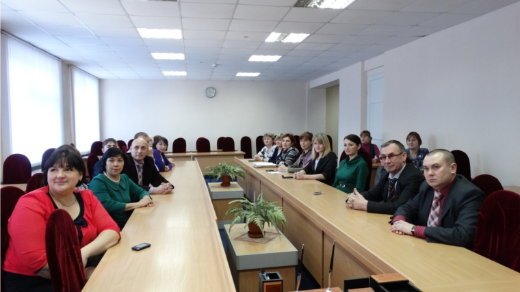 В администрации Красночетайского района был организован просмотр выступления Главы республики с Посланием Государственному Совету Чувашии