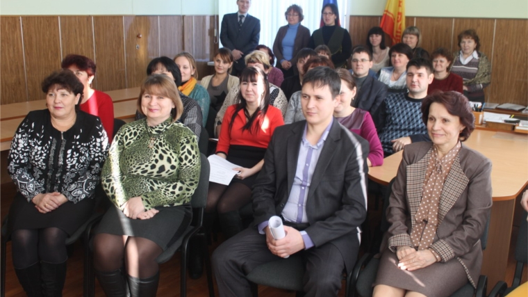 В администрации Козловского района был организован просмотр выступления Главы республики с Посланием Государственному Совету Чувашии