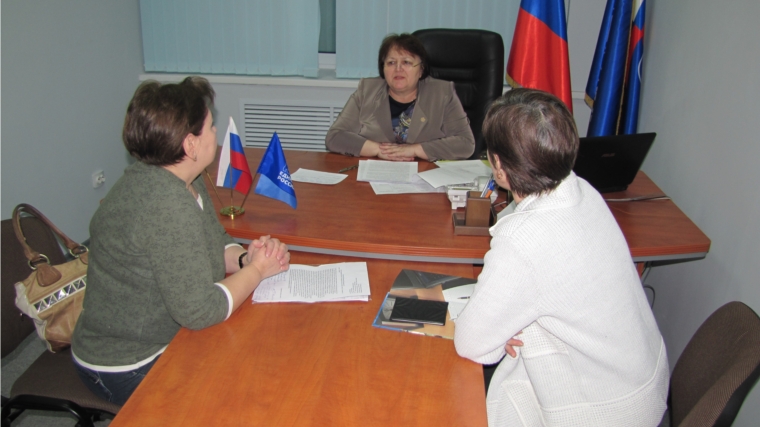Руководитель Государственной службы Чувашской Республики по конкурентной политике и тарифам Альбина Егорова провела прием граждан