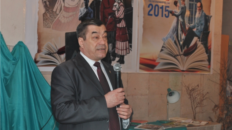 В Шемуршинском районе состоялось торжественное открытие Года литературы и Года Константина Иванова в Чувашской Республике