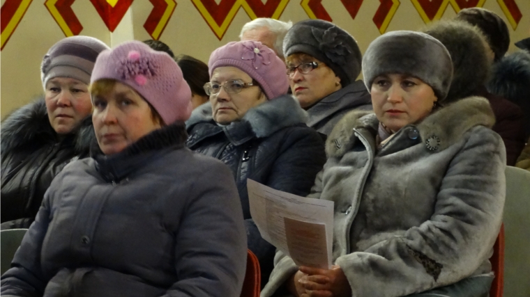 Обсуждено социально-экономическое развитие Красночетайского района с жителями Атнарского сельского поселения
