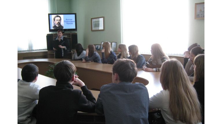 _В библиотеках города Алатыря проходят мероприятия, посвященные 155-летию со дня рождения А. П. Чехова