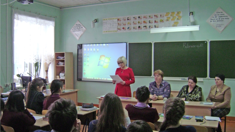 Профориентационная группа Центра занятости посетила Алтышевскую среднюю школу