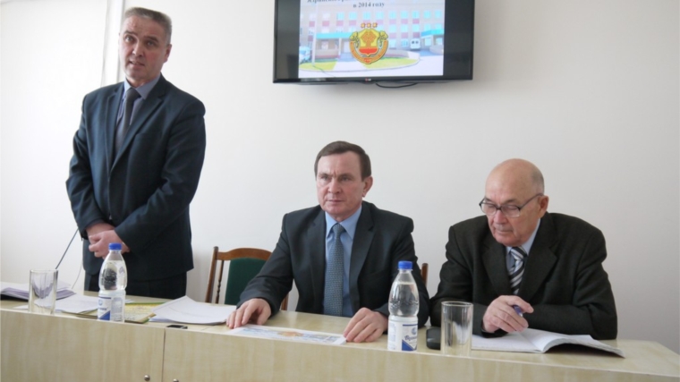 Глава Ядринской районной администрации В.Кузьмин принял участие в итоговом совещании работников здравоохранения