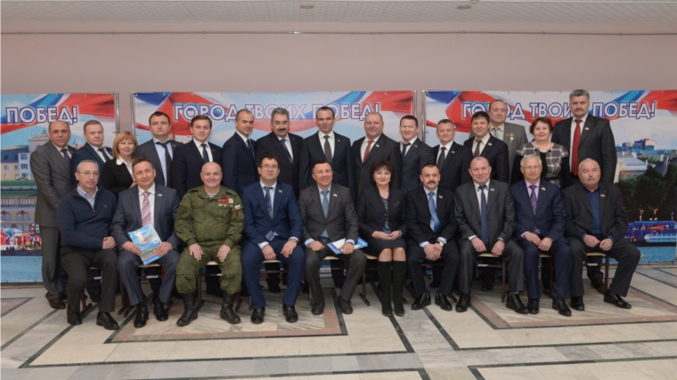 На расширенном заседании Чебоксарского городского Собрания депутатов подведены итоги 2014 года