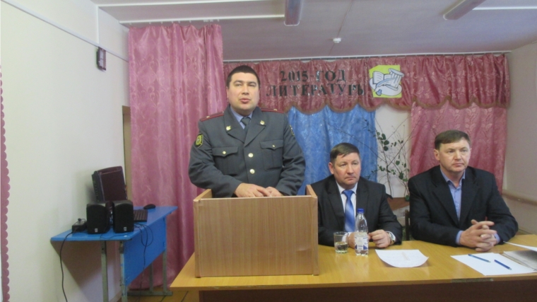 19 февраля 2015 года в Шигалинском сельском поселении состоялось отчетное собрание главы