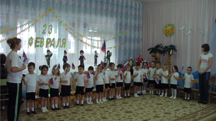 В детском саду &quot;Рябинушка&quot; прошли утренники, посвященные Дню защитника Отечества
