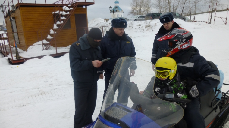 Операция «Снегоход» в 2015 году на территории Чувашской Республики.