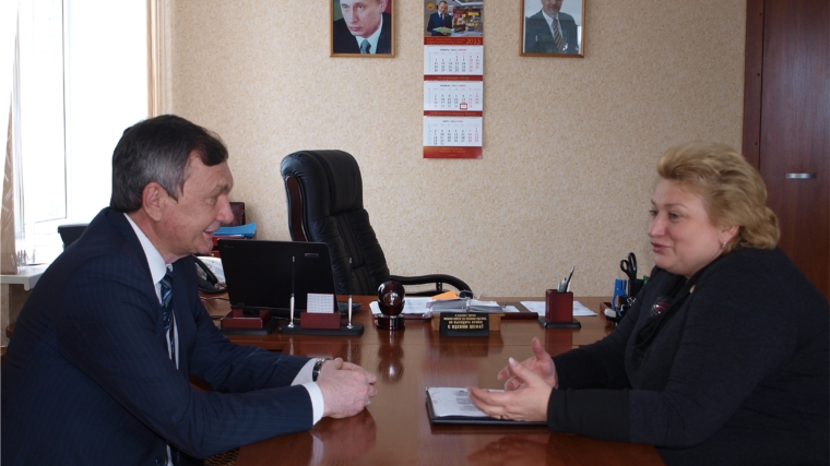 Министр юстиции Чувашской Республики Надежда Прокопьева посетила Аликовский район