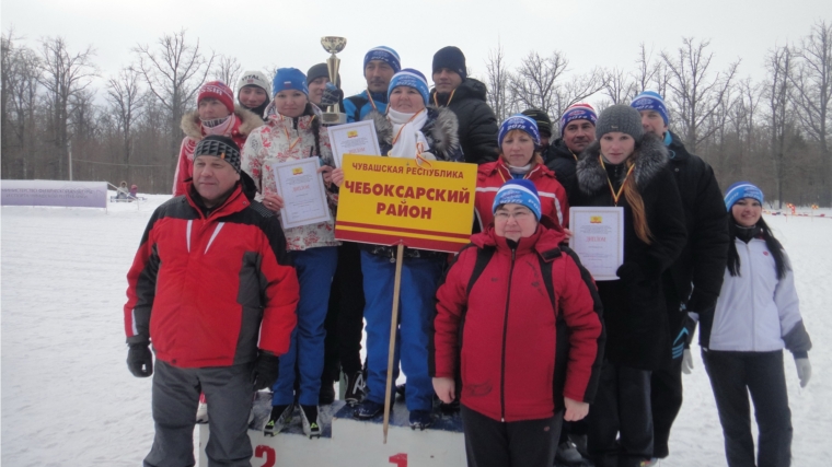 Команда администрации района заняла 2 место в соревнованиях по лыжным гонкам в рамках ХIV Спартакиады органов власти