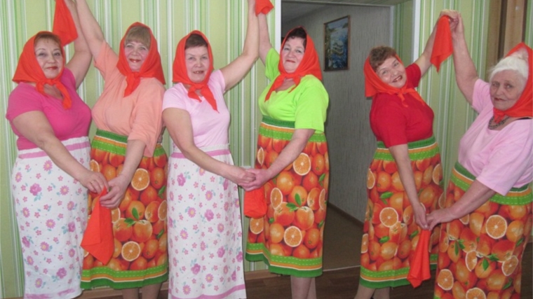 В преддверии женского дня пенсионеры Мариинско-Посадского района подарили себе радость