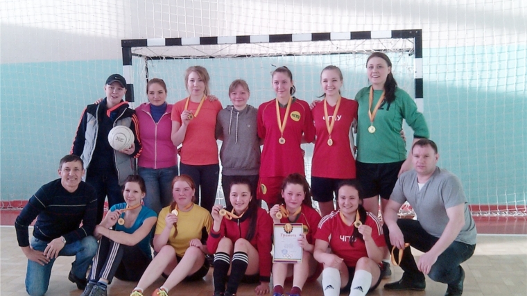 Женская сборная ЧГПУ – чемпион универсиады вузов города по мини-футболу