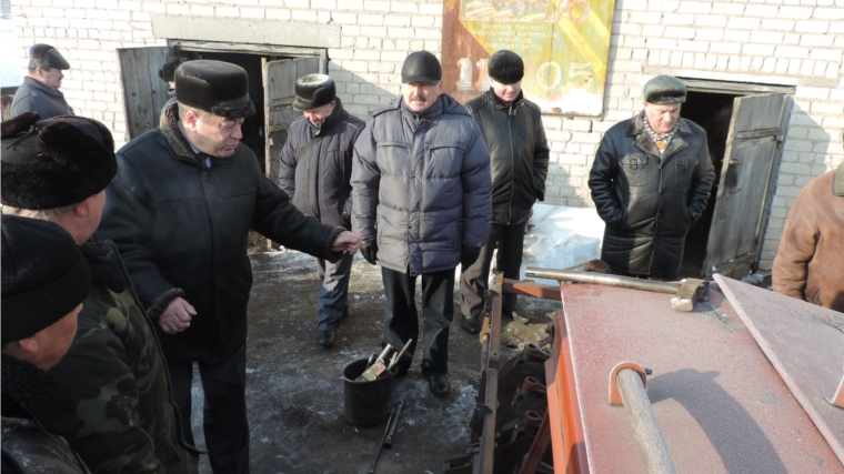 В Шемуршинском районе состоялся очередной выездной семинар-совещание по вопросам подготовки к весенне-полевым работам