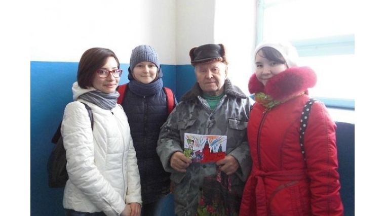 Волонтеры Победы провели акцию «Подари улыбку ветерану»