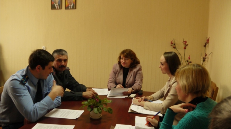 В Ядринском районе состоялось заседание Антинаркотической комиссии