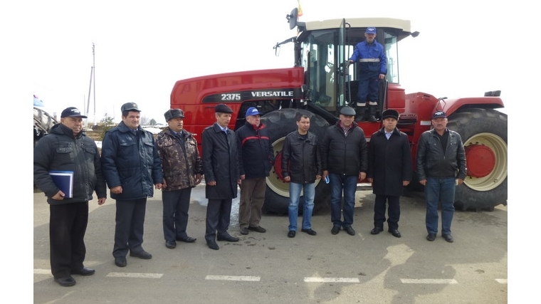 Совсем скоро техника выйдет на поля