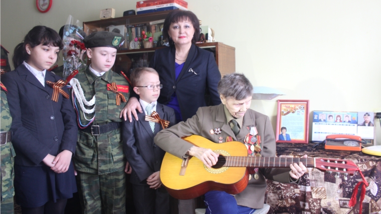 В гостях у ветерана войны