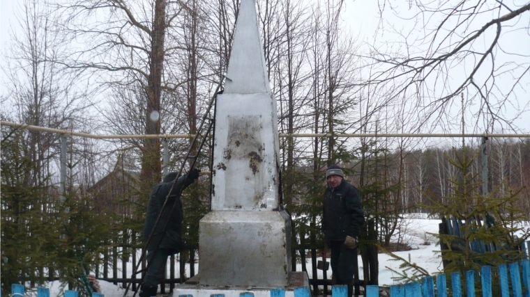 В Староатайском сельском поселении к 70-летию Победы отремонтируют памятники и обелиски героям-землякам