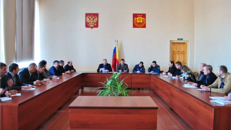 Глава администрации Шемуршинского района Валерий Фадеев принял участие в заседании районной комиссии по предупреждению и ликвидации чрезвычайных ситуаций и обеспечению пожарной безопасности