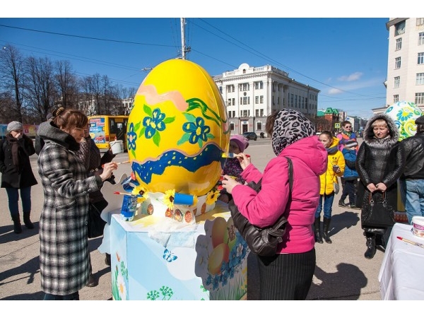 Более 1000 чебоксарцев приняли участие в Пасхальном фестивале ("Мой город Чебоксары")