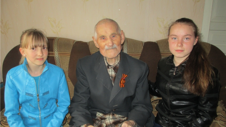 В гостях у 102-летнего ветерана Великой Отечественной войны