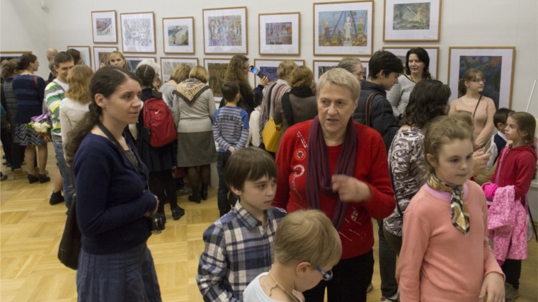 Рисунки детей из Чувашии представлены на выставке «Этот день Победы…» в Государственном Русском музее