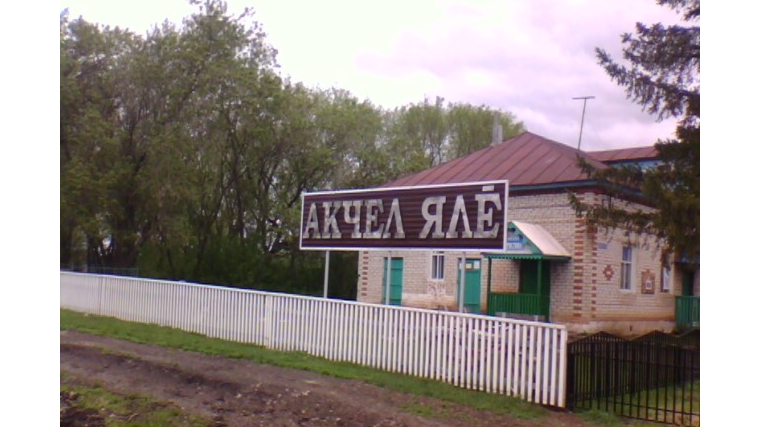 Вести поселений: Установка вывески в деревне Н-Булаево