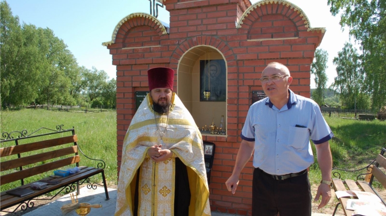 В деревне Кадыши состоялось торжественное освящение новой часовни