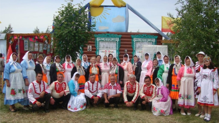 Представители Новошимкусского сельского поселения на районном празднике «Акатуй»