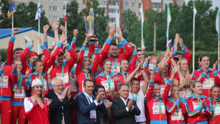 Сборная России по легкой атлетике – победитель командного чемпионата Европы в Чебоксарах!