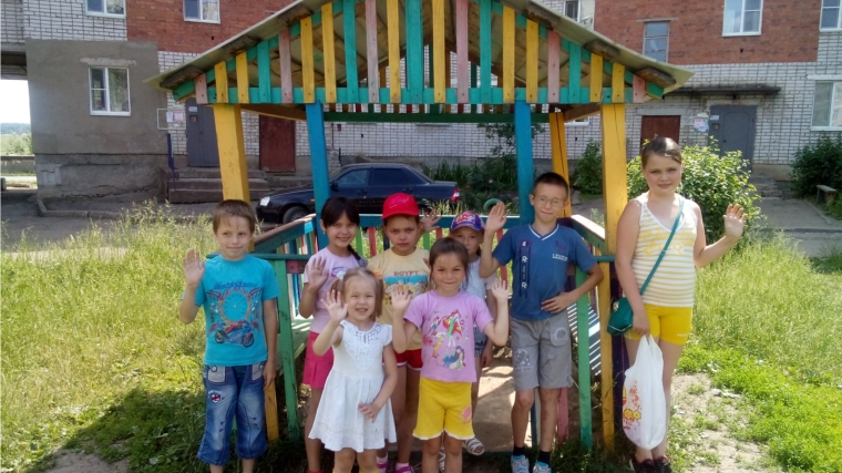 Дом детского творчества г. Канаш организует досуговые площадки в микрорайонах города