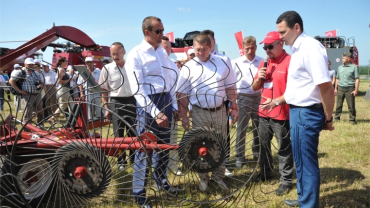 В Канашском районе прошел «День поля-2015»