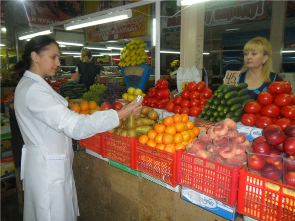 Как проверяют продукты на рынке?