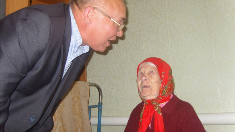 Поздравляем с 95-летием Елизовету Никонорову, жительницу д. Тузи-Сярмус