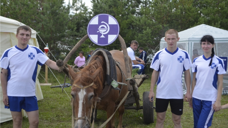 Команда Госветслужбы Чувашии приняла активное участие в спартакиаде и «была на коне»