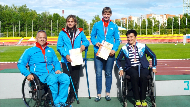 Тридцать рекордов страны установили паралимпийцы –легкоатлеты на чемпионате России в Чебоксарах