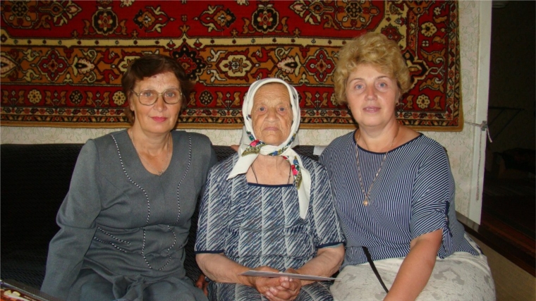 90-летие отмечает труженица тыла военных лет Мария Степановна Каймакова